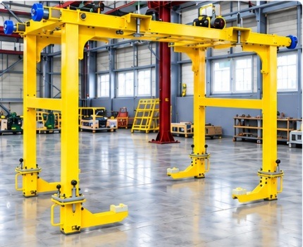 EMS conveyor gantry frame